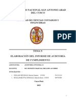 Auditoria de Cumplimiento