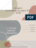 Unidad 4 Novela XVI y XVII