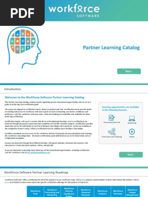 workforce software pt141 WS EB Partner Training | PDF | Certification