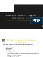 Diseño de Planeacion de Auditoria - La Primera Etapa