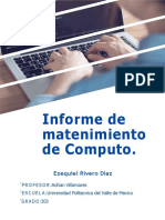 Practica Desarmado y Ensamble de Una Computadora de Escritorio (Computadora 2)