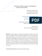 TCC Entendendo A Dinâmica Do Hotel Nacional Ao Receber Uma Delegação de Futebol