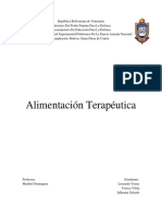 Alimentación Terapeutica