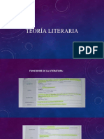 Clase de Teoría Literaria