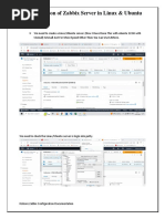 Zabbix Configuration - Ubuntu