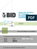 Hacia Una Iniciativa de Ciudades Emergentes y Sostenibles