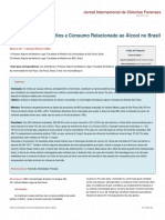 Homicide Victims and Alcohol Related Consumption in Brazil