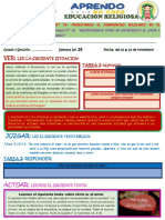 2do Año-29 Semana-FICHA DE ACTIVIDAD