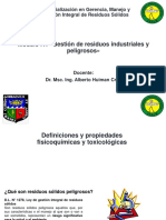 Módulo Iii - Residuos Industriales y Peligrosos - Unalm - Alberto Huiman - Presentacion