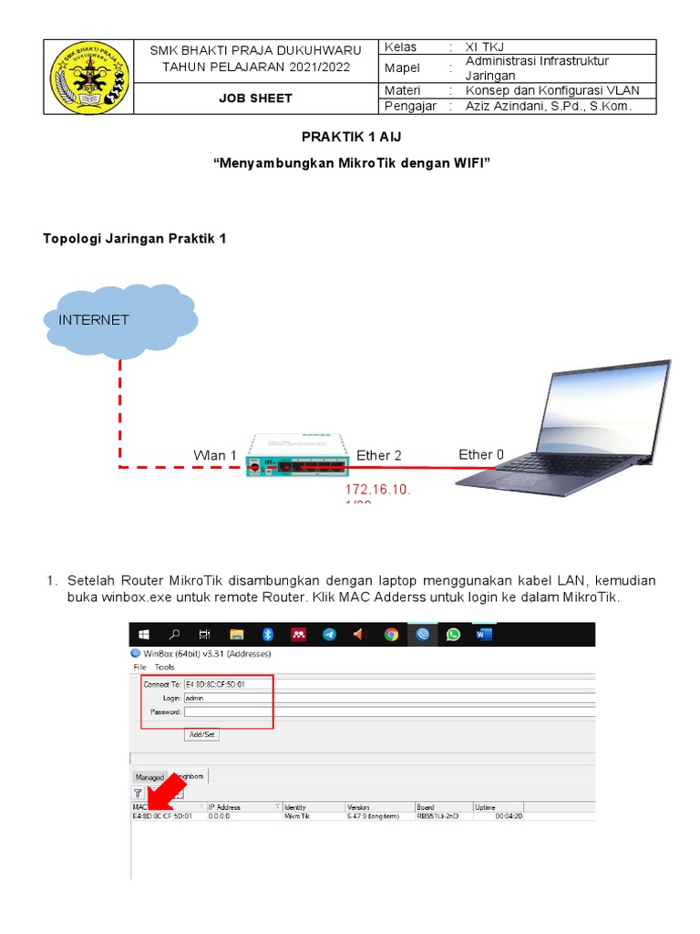 Curated visual reference: Fresh Look at Praktik1 Koneksi WiFi Ke Router Pdf
