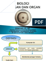 Biologi Jaringan 2017