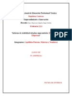 Informe de Viabilidad Del Plan Emprendedor 2.2.1 A-1