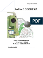 Métodos de Levantamento Topográficos