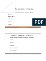 Conjuntos Numéricos - Operações, Expressões e Potenciação - Parte 2