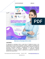 Diplomado en Psicologia Clincia y Salud 2°