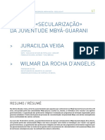 Escola e "Secularização" Da Juventude Mbyá-Guarani (Co-Autoria Com Juracilda Veiga)