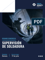 FOLLETO - TECH - SUPERVISIÓN DE SOLDADURA (Julio)