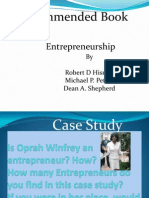 Recommended Book: Entrepreneurship