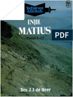 071 Taf. Alk. Injil Matius Ps 1-22 By De Heer J.j. Drs. WWW.EBOOKKRISTIANI.MARSELLOGINTING.COM