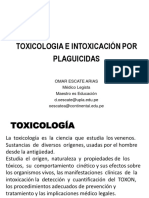 Toxicologia E Intoxicación Por Plaguicidas