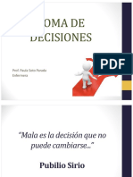 Toma de Decisiones