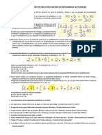 Ficha de Aplicación de Multiplicación