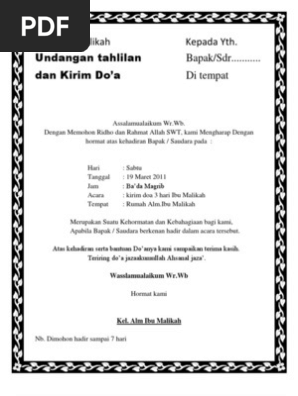 File Undangan Tahlil