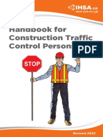 Handbook For Construction Traffic Control Persons: Revised 2022