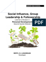 PERDEV Q2 M2 - Social Influence, Group Leadership & Followership