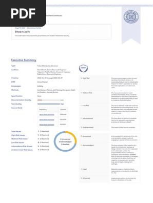 Verse Security Audit