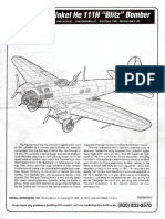 Plasti - Instructions - 1-48 - Heinkel He-111 - Monogram - 5509