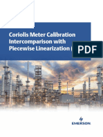 Coriolis Meter Calibration