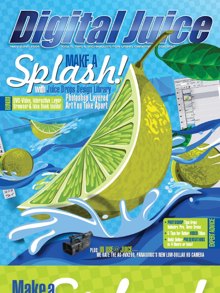2006 0506 Digital Juice Magazine PDF Graphics Adobe