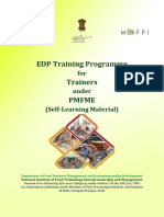 Self Learning Material TOT PMFME