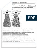 2 Série Ensino Médio Trabalhos de Interpretação de Texto Ensino Remoto