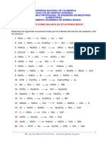 Unidad 2C - Ejercicios de Redox