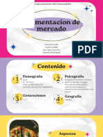 Comportamiento Del Consumidor Segmentacion Del Mercado