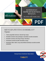 Kesehatan REPRODUKSI PADA REMAJA