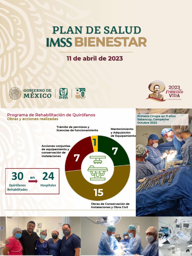 Avances en Rehabilitación de Quirófanos IMSS | PDF