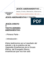 JESÚS1 ABERAMENTHO Y THOTH-HERMES 1ra - 23-06-22