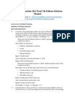 Individual Taxation 2013 Pratt 7th Edition Solutions Manual