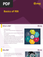 RBI & Benefits of RBI