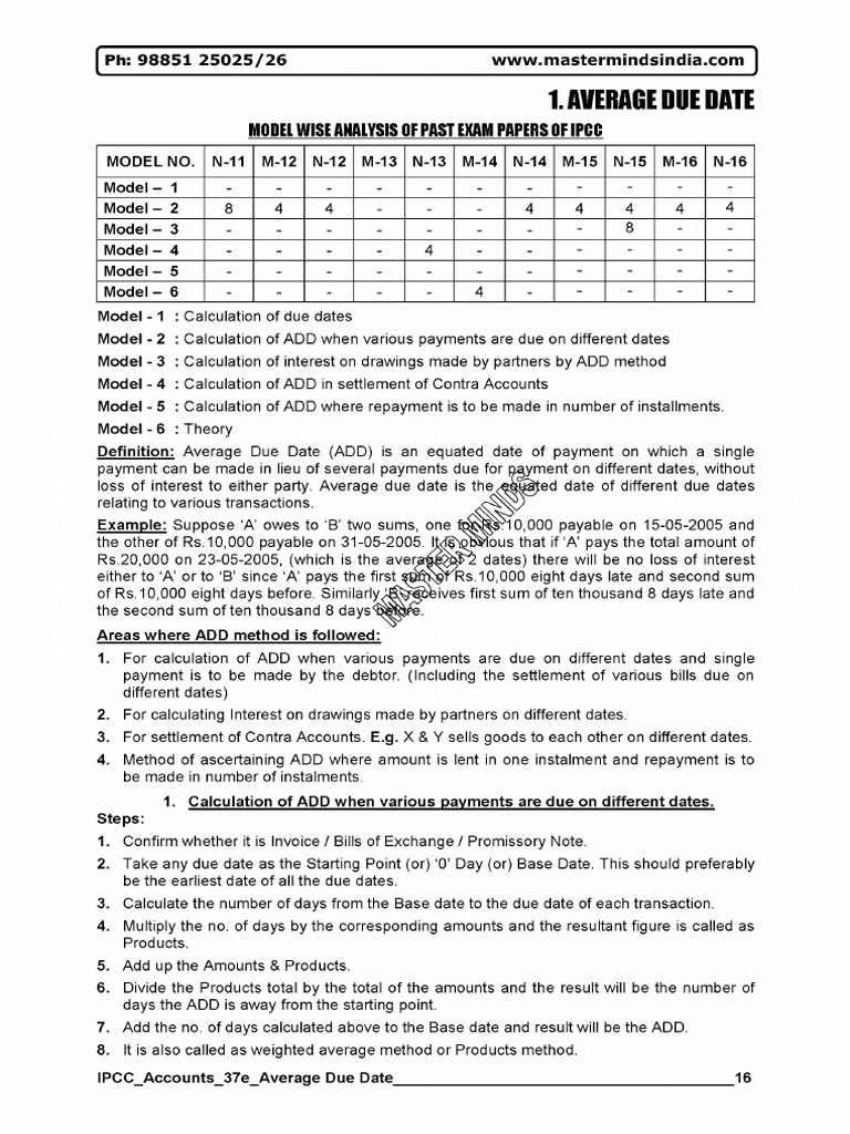 average-due-date-pdf