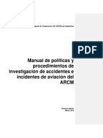 Manual de Politicas y Procedimientos AIG Del ARCM - Mecanismo Regional de Cooperación AIG