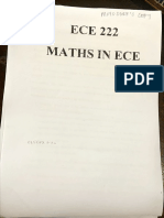 Ece 222 Maths in Ece