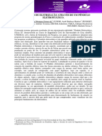 Experimento de Eletrização Atraves de Um Pêndulo Eletrostático.