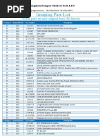 Fresenius 2008T Spare Parts Price List | PDF | Pump | Valve