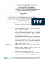 SK Perubahan Penetapan Pejabat Penanggung Jawab Februari 2023