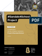 #Sandals4School Sponsorship Document