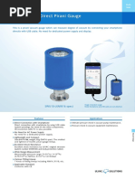 Smartphone-Direct Pirani Gauge 【SWU10-U】